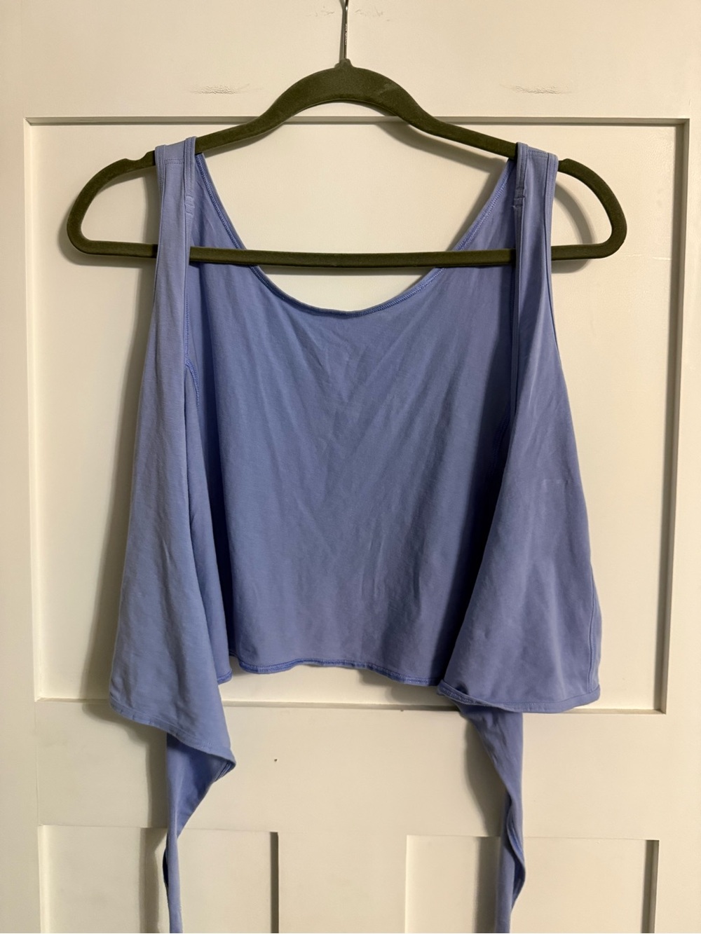 lululemon athletica Light Periwinkle Tie-Back Tank